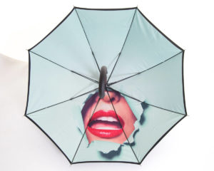 underside print promotional umbrellas