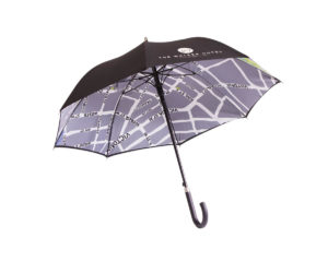 under side print promotional umbrellas