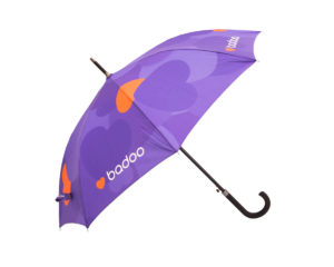 badoo promotional umbrellas