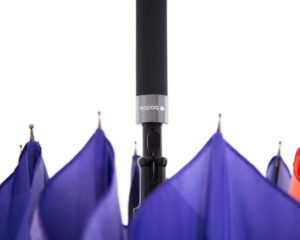 badoo promotional umbrellas