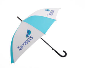 square promotional umbrella