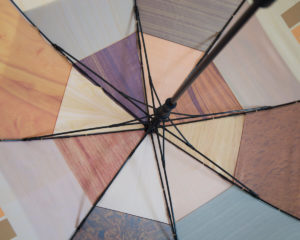 golf umbrella canopy full image printing